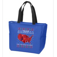 Trump Christmas Better Coverage Than 5g Can You Hear Us Now Zip Tote Bag