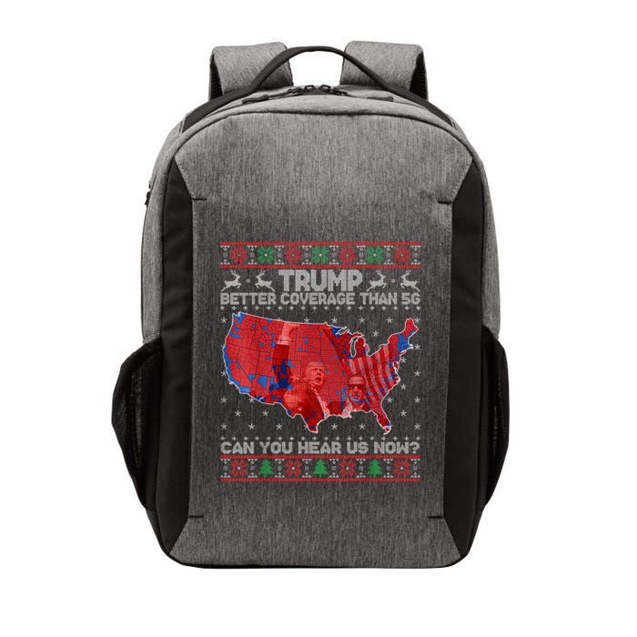 Trump Christmas Better Coverage Than 5g Can You Hear Us Now Vector Backpack