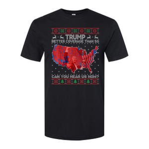 Trump Christmas Better Coverage Than 5g Can You Hear Us Now Softstyle CVC T-Shirt