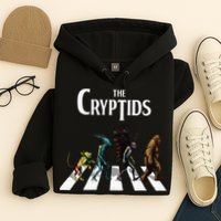 The Cryptids Bigfoot Mothman Wendigo Chupacabra Creatures Hoodie