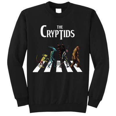 The Cryptids Bigfoot Mothman Wendigo Chupacabra Creatures Sweatshirt