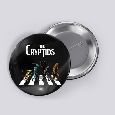 The Cryptids Bigfoot Mothman Wendigo Chupacabra Creatures Button