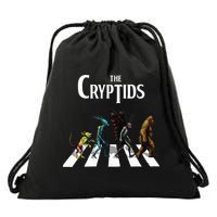 The Cryptids Bigfoot Mothman Wendigo Chupacabra Creatures Drawstring Bag