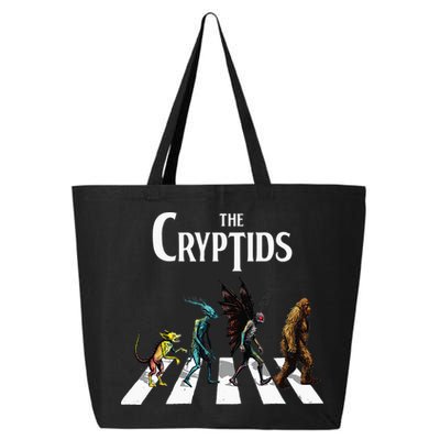 The Cryptids Bigfoot Mothman Wendigo Chupacabra Creatures 25L Jumbo Tote