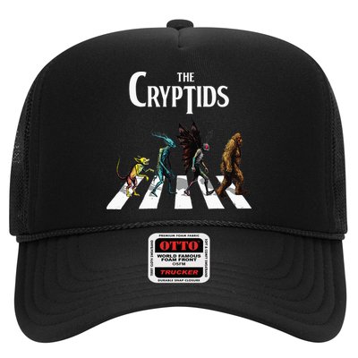 The Cryptids Bigfoot Mothman Wendigo Chupacabra Creatures Trucker Hat
