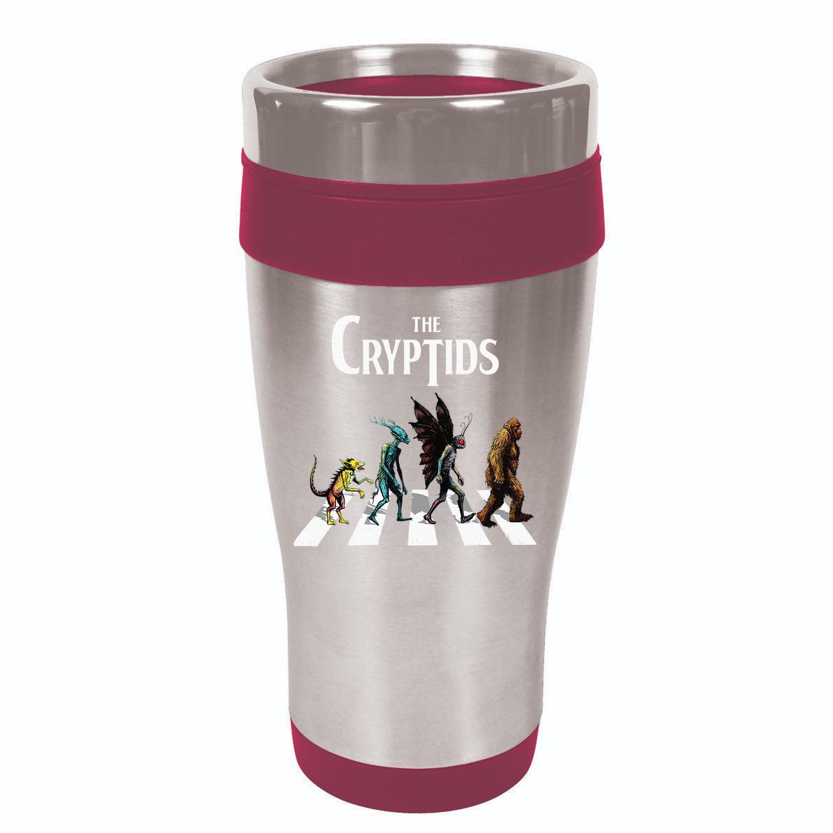 The Cryptids Bigfoot Mothman Wendigo Chupacabra Creatures 16oz Travel Tumbler