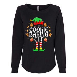 The Cookie Baking Elf Xmas Matching Christmas Family Pajama  Womens California Wash Sweatshirt