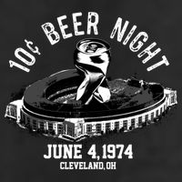 Ten Cent Beer Night Cleveland CLE Baseball 7 Panel Mesh Trucker Snapback Hat