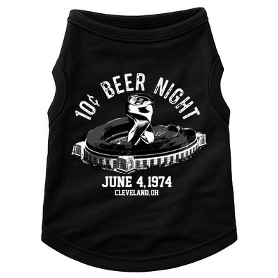 Ten Cent Beer Night Cleveland CLE Baseball Doggie Tank
