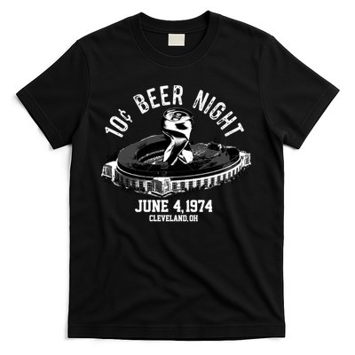 Ten Cent Beer Night Cleveland CLE Baseball T-Shirt