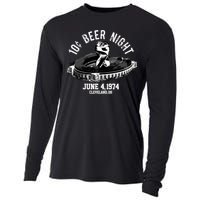 Ten Cent Beer Night Cleveland CLE Baseball Cooling Performance Long Sleeve Crew