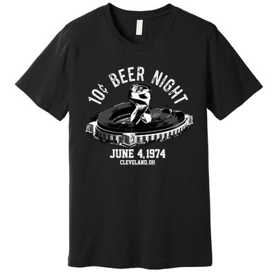 Ten Cent Beer Night Cleveland CLE Baseball Premium T-Shirt