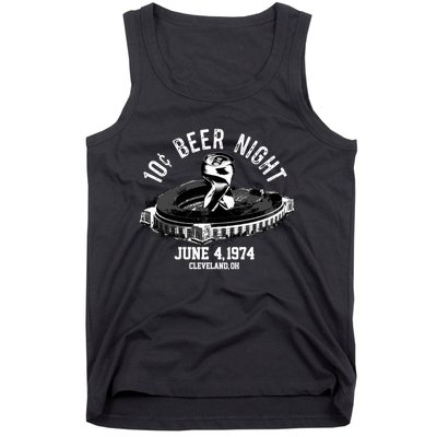 Ten Cent Beer Night Cleveland CLE Baseball Tank Top