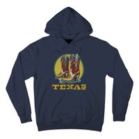 Texas Cowboy BootsVintage Hoodie