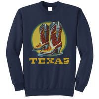 Texas Cowboy BootsVintage Sweatshirt