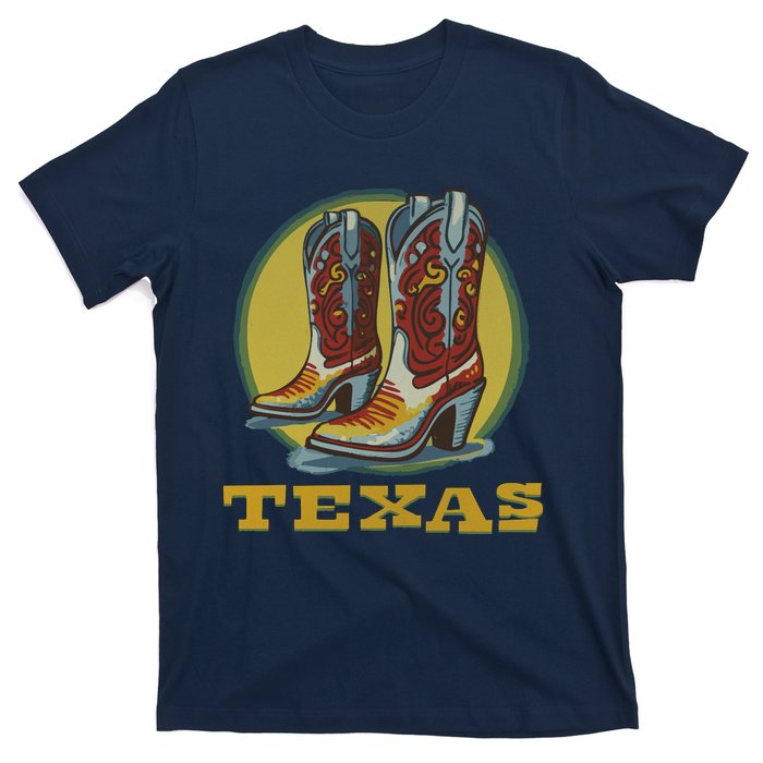 Texas Cowboy BootsVintage T-Shirt