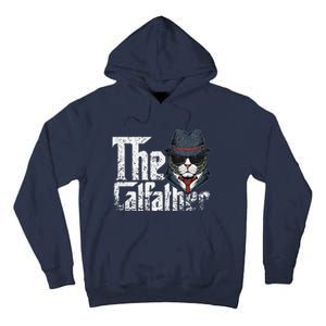 The Catfather Best Birthday Cat Dad Fathersday Funny Gift Tall Hoodie