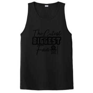 The Cutest Biggest Fan Gift For Basketball Team Sport Bball PosiCharge Competitor Tank