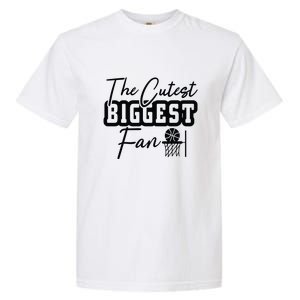 The Cutest Biggest Fan Gift For Basketball Team Sport Bball Garment-Dyed Heavyweight T-Shirt