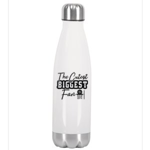 The Cutest Biggest Fan Gift For Basketball Team Sport Bball Stainless Steel Insulated Water Bottle