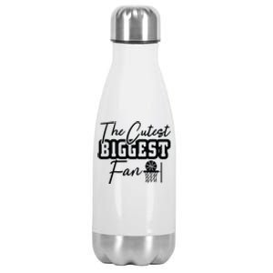 The Cutest Biggest Fan Gift For Basketball Team Sport Bball Stainless Steel Insulated Water Bottle