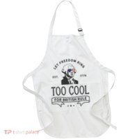 Too Cool British Rule / Funny 4th Of July George Washington Apron