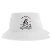 Too Cool British Rule / Funny 4th Of July George Washington Sustainable Bucket Hat