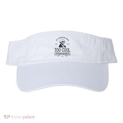 Too Cool British Rule / Funny 4th Of July George Washington Visor