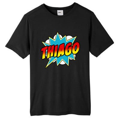 Thiago Comic Book Superhero Name Tall Fusion ChromaSoft Performance T-Shirt