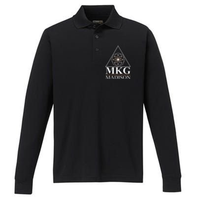 This Could Be Performance Long Sleeve Polo