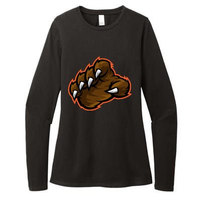 The Claw Bears Womens CVC Long Sleeve Shirt