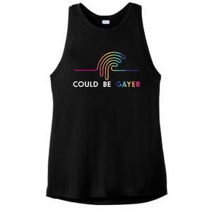 Thomassanders Could Be Gayer 2024 Ladies PosiCharge Tri-Blend Wicking Tank