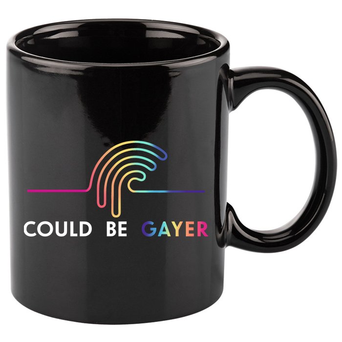 Thomassanders Could Be Gayer 2024 11oz C Handle Ceramic Mug