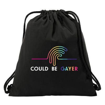 Thomassanders Could Be Gayer 2024 Drawstring Bag