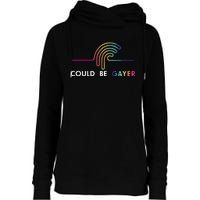 Thomassanders Could Be Gayer 2024 Womens Funnel Neck Pullover Hood