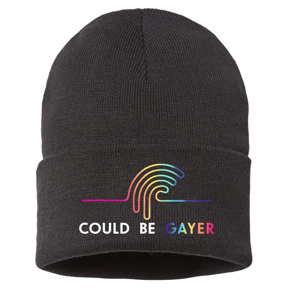 Thomassanders Could Be Gayer 2024 Sustainable Knit Beanie