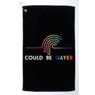 Thomassanders Could Be Gayer 2024 Golf Towel