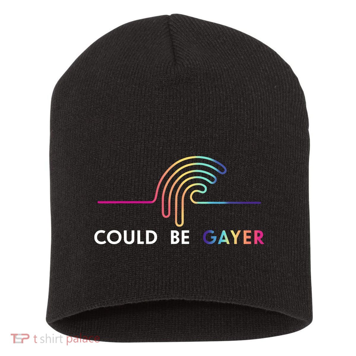 Thomassanders Could Be Gayer 2024 Short Acrylic Beanie