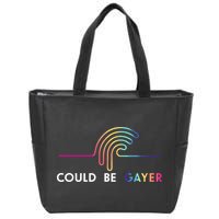Thomassanders Could Be Gayer 2024 Zip Tote Bag