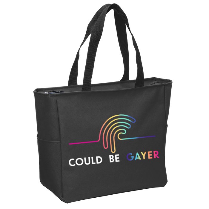 Thomassanders Could Be Gayer 2024 Zip Tote Bag