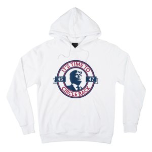 Trump Circle Back Retro 47 Trump 2024 Republicans Hoodie