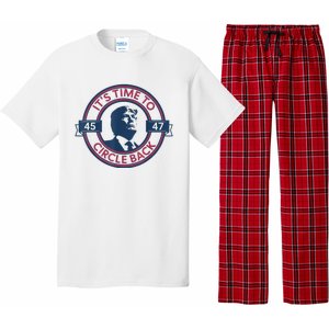 Trump Circle Back Retro 47 Trump 2024 Republicans Pajama Set