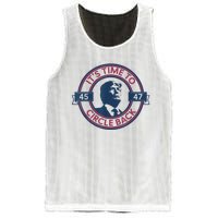 Trump Circle Back Retro 47 Trump 2024 Republicans Mesh Reversible Basketball Jersey Tank