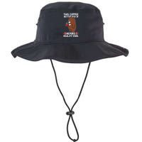 This Coffee Better Kick In Before Reality Does Stressed Coffee Bear Bucket Hat