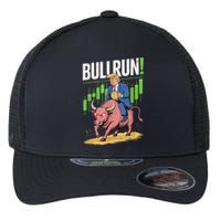 Trump Crypto Btc 2024 Bullrun 2025 Bitcoin Flexfit Unipanel Trucker Cap