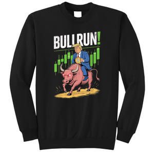 Trump Crypto Btc 2024 Bullrun 2025 Bitcoin Sweatshirt