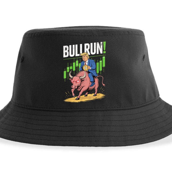 Trump Crypto Btc 2024 Bullrun 2025 Bitcoin Sustainable Bucket Hat