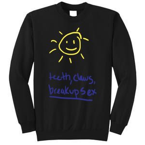 Teeth Claws Breakup Sex Sweatshirt