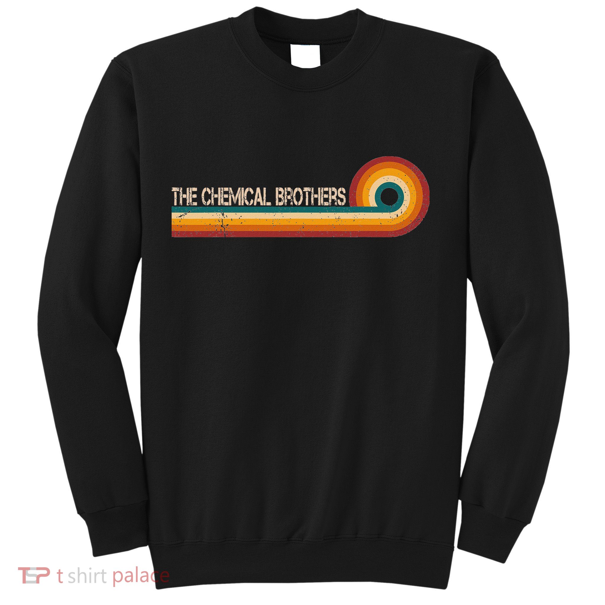 The Chemical Brothers Retro Stripes Musician Vintage Sweatshirt