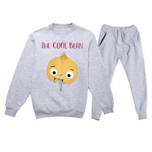 The Cool Bean Costume Premium Crewneck Sweatsuit Set